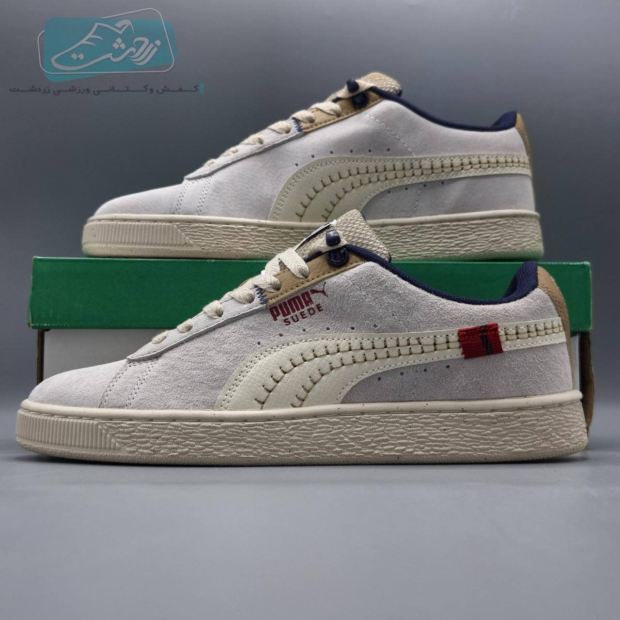 کفش مخصوص پیاده روی مردانه پوما مدل Indoor Starry Denim -12488 