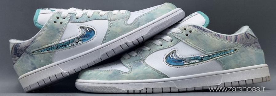 کفش مخصوص پیاده روی زنانه نایکی مدل 12139-SB DUNK LOW PRO