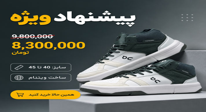 کفش مخصوص پیاده روی مردانه آن راننیگ مدل Theroger-12495